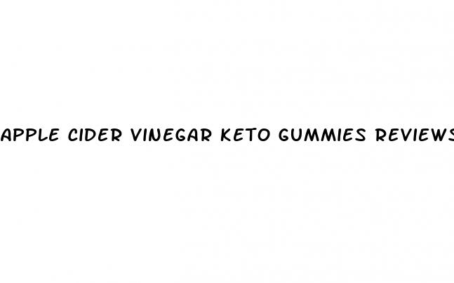 apple cider vinegar keto gummies reviews