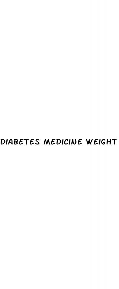 diabetes medicine weight loss
