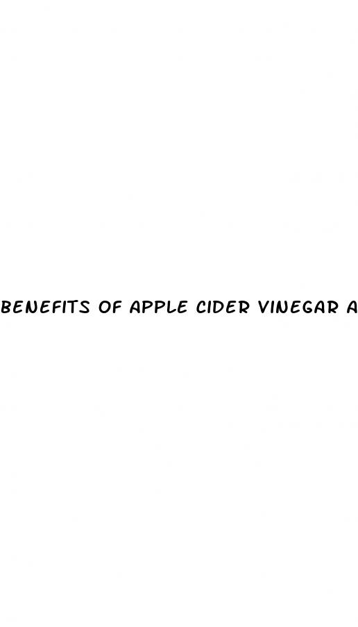 benefits of apple cider vinegar and cranberry juice