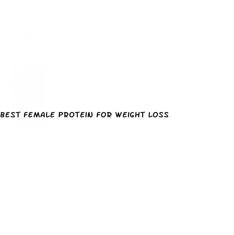 best female protein for weight loss