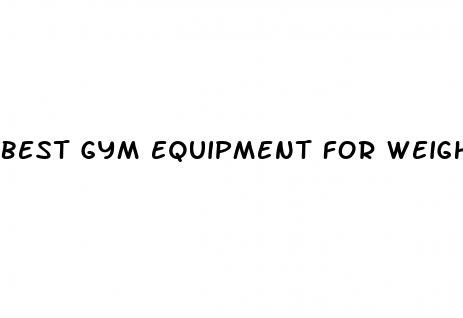 best gym equipment for weight loss