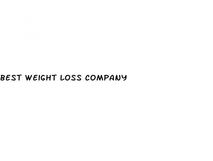 best weight loss company