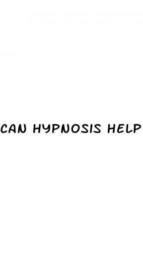can hypnosis help with weight loss