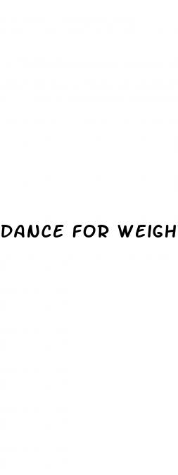 dance for weight loss