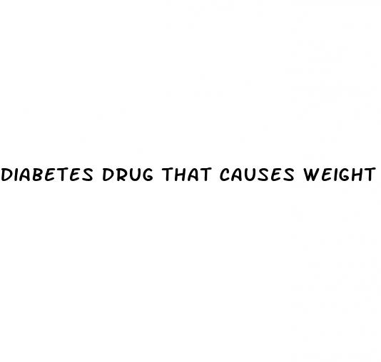 diabetes drug that causes weight loss