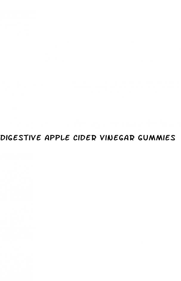 digestive apple cider vinegar gummies