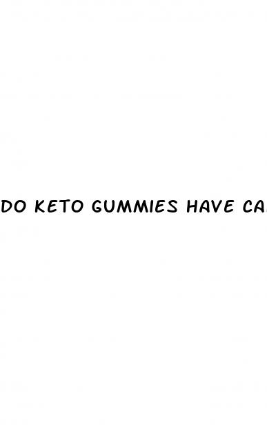 do keto gummies have caffeine