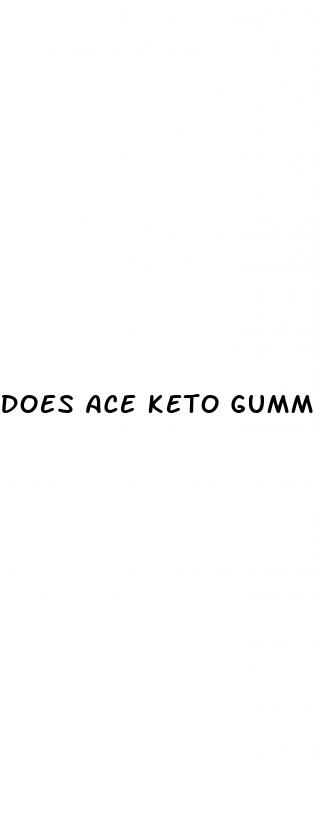 does ace keto gummies really work