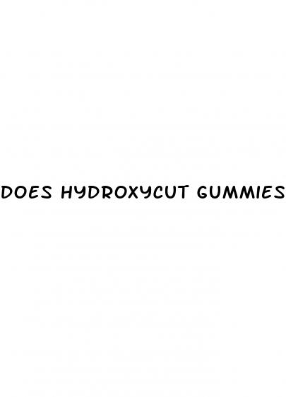 does hydroxycut gummies work for weight loss