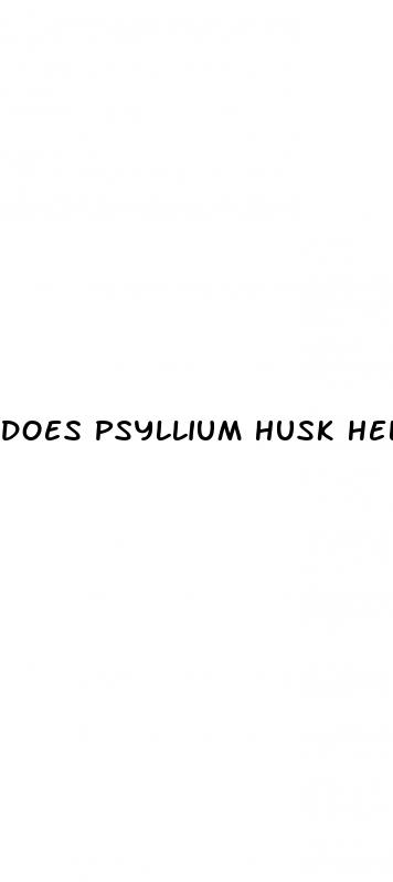 does psyllium husk help with weight loss