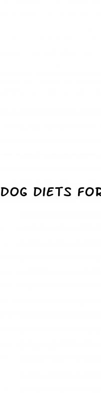 dog diets for weight loss