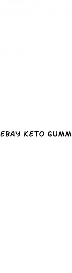 ebay keto gummies