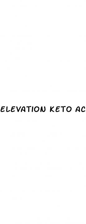 elevation keto acv gummies