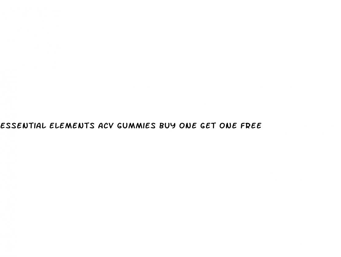 essential elements acv gummies buy one get one free
