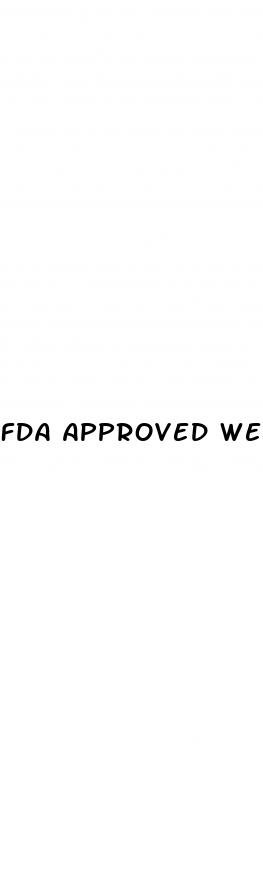 fda approved weight loss drug