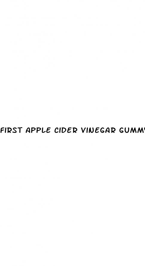 first apple cider vinegar gummy vitamins by goli nutrition