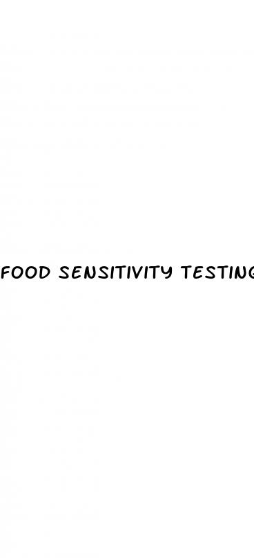 food sensitivity testing weight loss