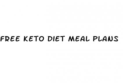 free keto diet meal plans