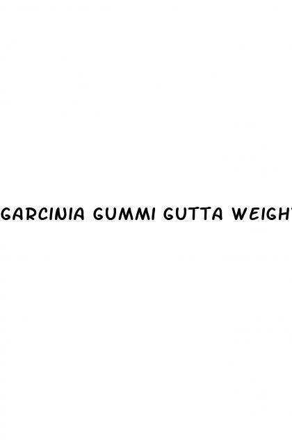 garcinia gummi gutta weight loss