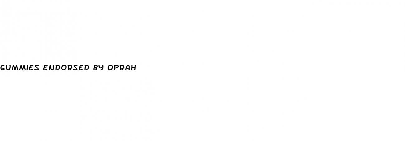 gummies endorsed by oprah