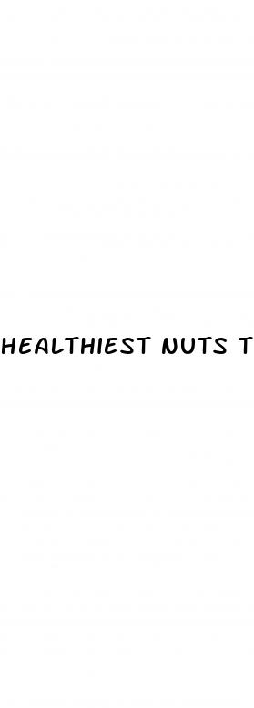 healthiest nuts to eat for weight loss