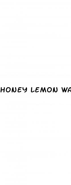 honey lemon water weight loss