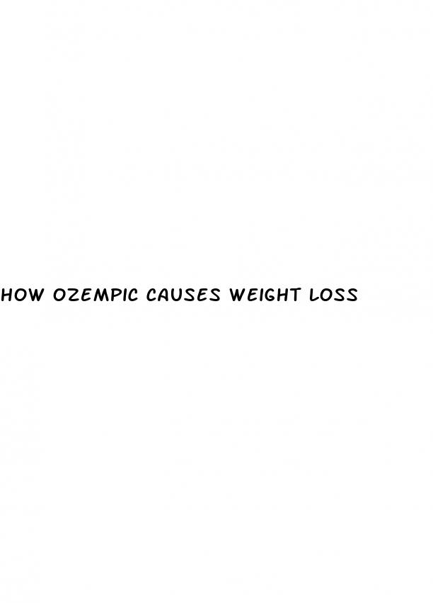 how ozempic causes weight loss