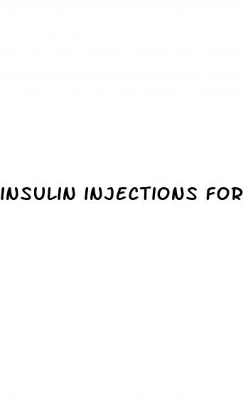 insulin injections for weight loss