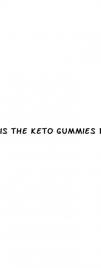 is the keto gummies really work