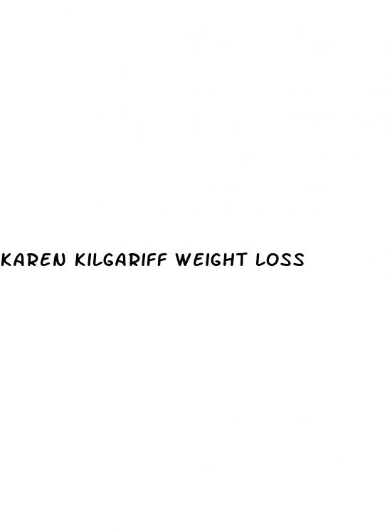 karen kilgariff weight loss