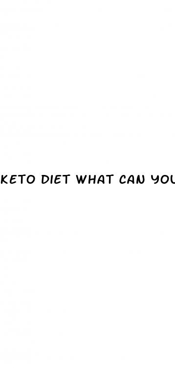 keto diet what can you eat