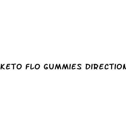 keto flo gummies directions to use