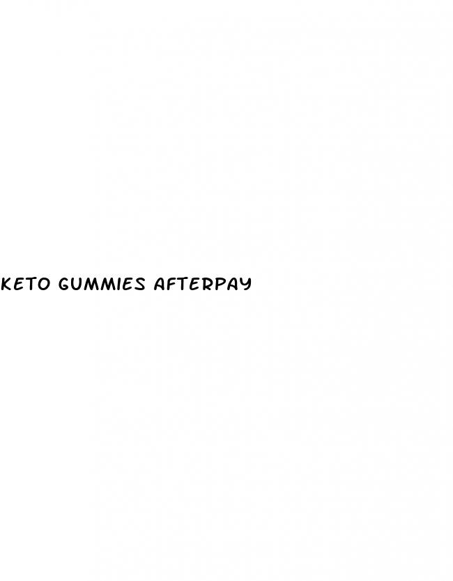 keto gummies afterpay