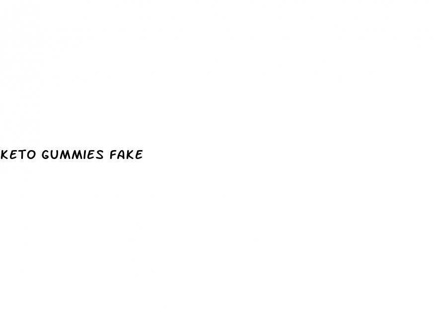 keto gummies fake