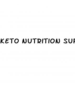keto nutrition supplements