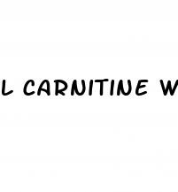 l carnitine weight loss results