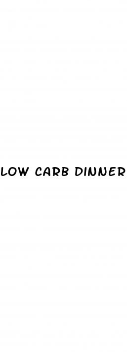 low carb dinner ideas for weight loss