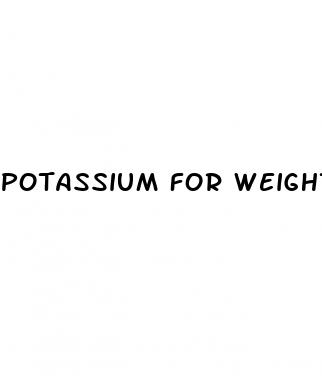 potassium for weight loss