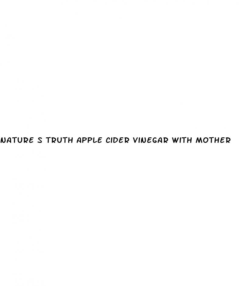 nature s truth apple cider vinegar with mother