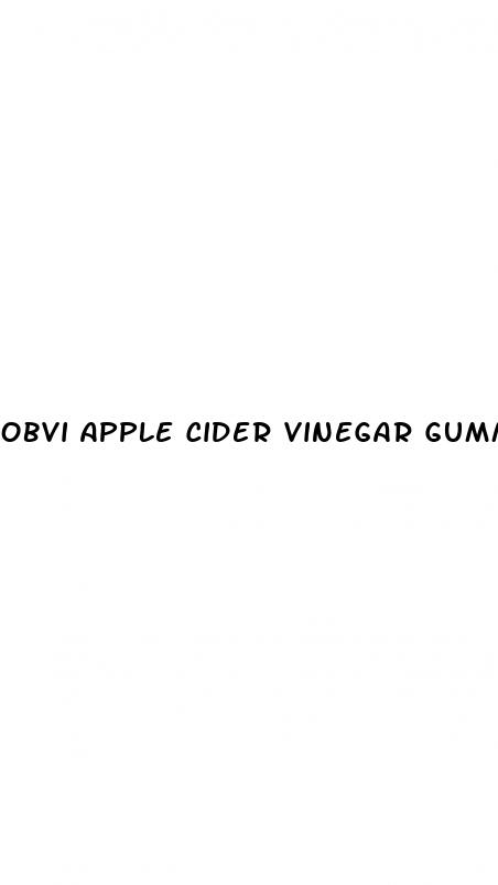 obvi apple cider vinegar gummies