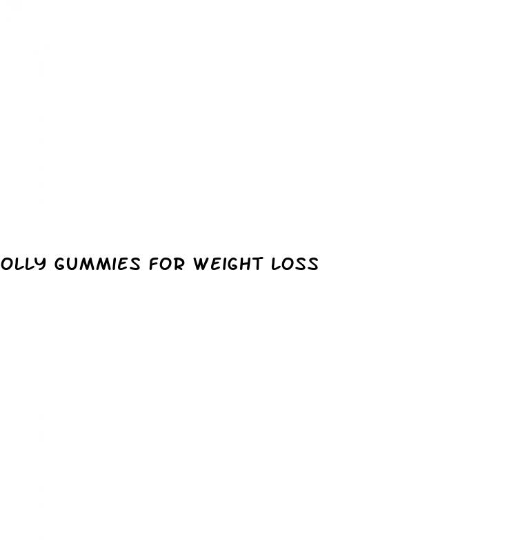 olly gummies for weight loss