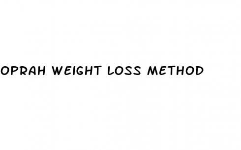 oprah weight loss method