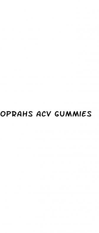 oprahs acv gummies