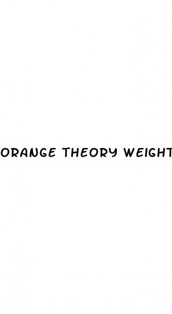 orange theory weight loss