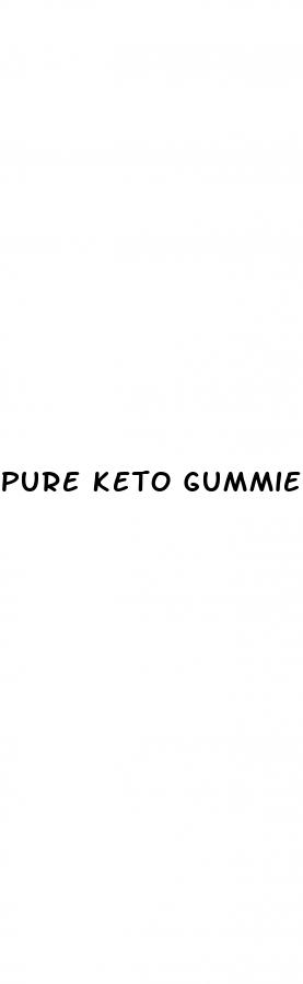pure keto gummies