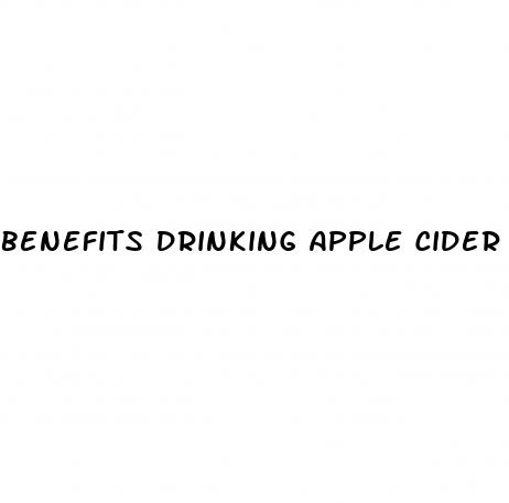 benefits drinking apple cider vinegar