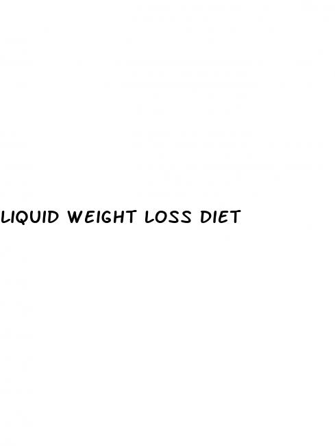liquid weight loss diet