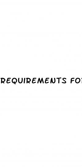 requirements for weight loss surgery