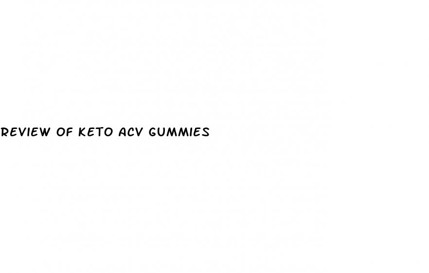 review of keto acv gummies