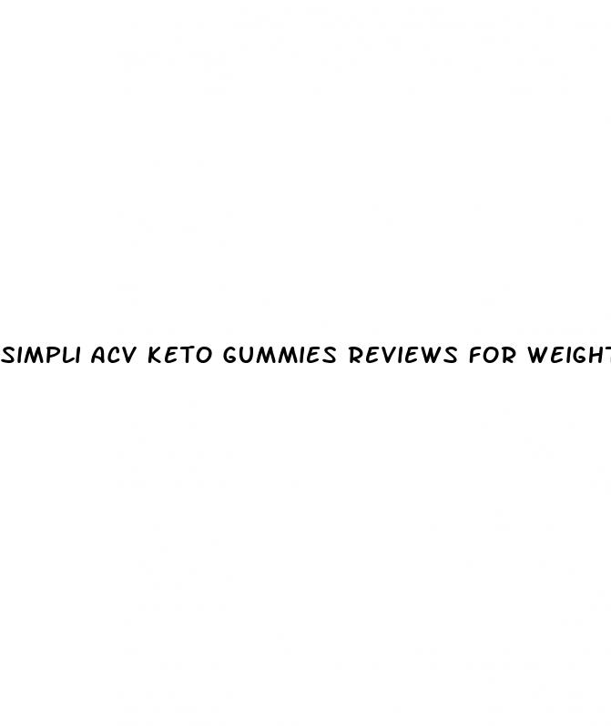 simpli acv keto gummies reviews for weight loss